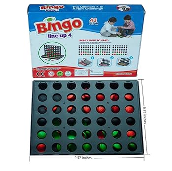 Amazon.com: 4 in a Row Connect Board Game for Kids - Classic